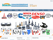 Tablet Screenshot of beacon-machine.com